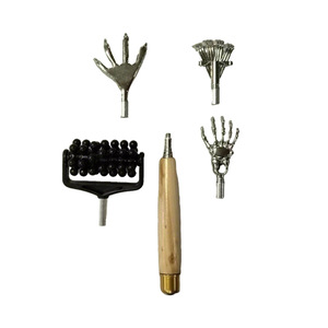Sino-French Stainless Steel Back Scratcher <b>Set</b> With <b>Massage</b> Roller And Hand Tools For Full Body Relief And Itching Relief - Product Image 1