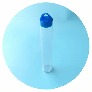 Customizable PC transparent plastic packaging tube for packaging hasp lock