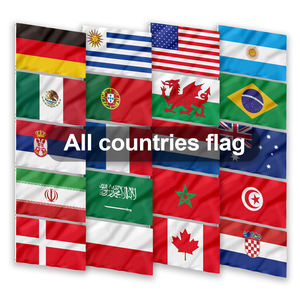 Banderas Promocionales Publicitarias, Banderas Personalizadas de Plumas, Bandera Nacional de 3x5 pies con Impresión de Logotipo, Bandera Personalizada de Poliéster - Product Image 5