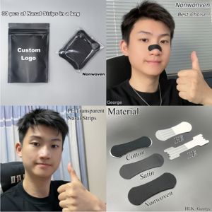 HLK Breathe Right Original Nasenpflaster Schwarz, Nasenband gegen Schnarchen, Lösung bei Verstopfung, Nasenpflaster zum Schlafen - Product Image 2