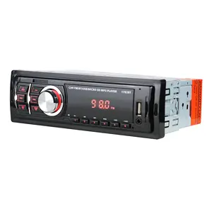 1 Din Stereo A-in Mp3 Fm Receiver Sd Âm Thanh LED Hiển Thị Xe Mp3 Player