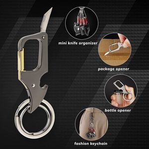 Mini Apribottiglie Portachiavi con Lama per Aprire Pacchi, Kit Promozionale - Product Image 2