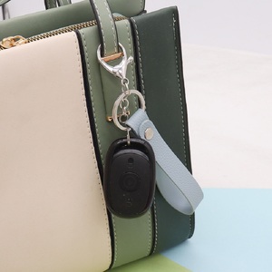Porte-clés en cuir PU plat personnalisable en gros, long porte-clés, sangle de sac, porte-clés - Product Image 5