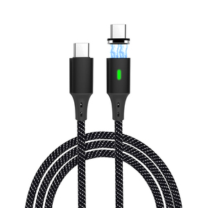 สายชาร์จแม่เหล็ก6.6ft 4.92ft ชนิด C ถึง C PD 25W แม่เหล็กชาร์จเร็วสำหรับชาร์จโทรศัพท์พลังงานสูง - Product Image 6