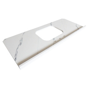 Acrylic Solid Surface Texture Pattern Marble Look Kitchen Cabinet Bathroom Vanity Durable Cultured Marble Countertop - Product Image 5