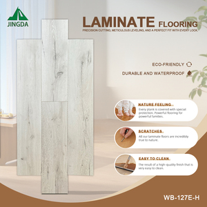 Suelo Laminado HDF AC3 Resistente al Desgaste, 10 mm, Roble Mate, Sistema de Clic, Ecológico, Diseño Personalizado, MOQ Bajo, Fácil de Limpiar, Duradero - Product Image 1