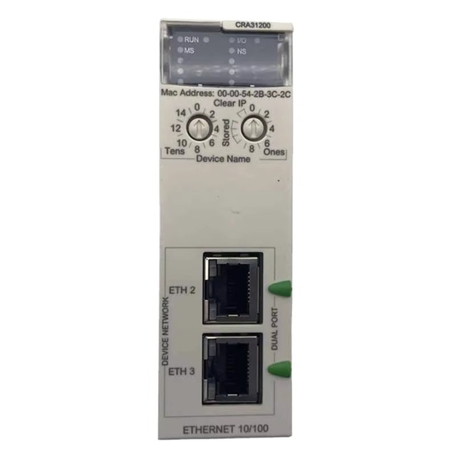 BMXCRA31200 Modicon X80 E/IP Standard Ethernet I/O Processor Interface Module New Original PLC Controller