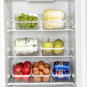 Caja de Almacenamiento de Plástico en Oferta, Organizador Libre de BPA, Contenedor Hermético para Alimentos, Huevos, Conservación de Frescura, Estilo Cajón para Congelador - Product Image 3