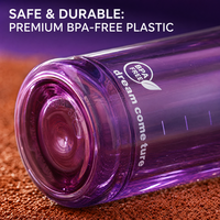Bouteilles d'eau de sport avec couvercle sans BPA 1000 ml, design durable, hydratation rapide et facile pour la salle de sport et les activités de plein air, cordon inclus