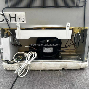 Réfrigérateur domestique Rochh 342L No Frost A++ avec congélateur inférieur, double porte, compact, automatique, à technologie Inverter, avec verrouillage, couleur argent foncé, taille moyenne - Product Image 5