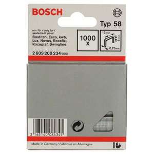 BOSCH - 2609200234 Agrafe à fil fin type 58 - EAN 3165140084345 BRADS, GOUPILLES ET CLOUS AGRAFES MÉTALLIQUES - Product Image 2