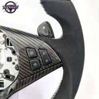 Volant de voiture en fibre de carbone personnalisé, prix net pour BMW M5 E60 E61 (Touring) 2005-2010 / M6 E63 E64 2005-2010