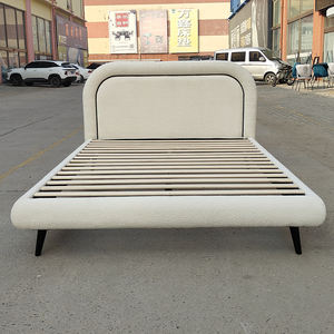 Ventes chaudes, lits modernes de luxe, taille king, double, cadre de lit en bois, lits rembourrés doux, ensembles de meubles de chambre à coucher, maison - Product Image 3