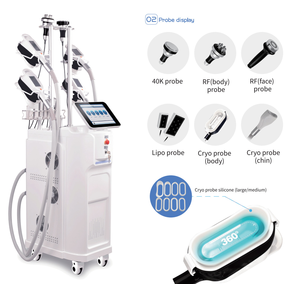 Máquina de Criolipólisis 6 en 1 de Venta Directa de Fábrica, Máquina de Criolipólisis para Esculpir el Cuerpo, Congelación de Grasa, Crioterapia, Adelgazamiento por Crioterapia - Product Image 1