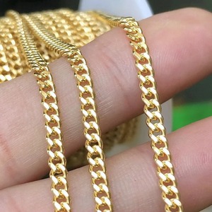 Цепочка золотистая, 2,7 мм * 2 мм, 14 карат - Product Image 2