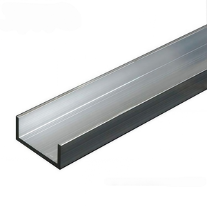 <span class=keywords><strong>Barre</strong></span> <span class=keywords><strong>en</strong></span> <span class=keywords><strong>aluminium</strong></span> anodisé brossé <span class=keywords><strong>en</strong></span> forme de <span class=keywords><strong>U</strong></span> 6063 T5, profil de rail de guidage pour cadre structurel industriel, découpe sur mesure CNC OEM ODM - Product Image 4