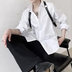 Мужское белье кожаный ремень для мужчин Регулируемая гей одежды сексуальное тело нагрудный ремень панк Рейв костюмы для секса - Product Image 6