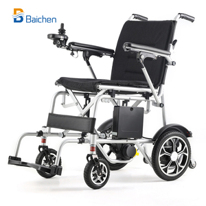 Venta Directa de Fábrica, Silla de Ruedas Eléctrica Plegable de Aleación de Aluminio de 14.3 kg, Cómoda para el Cuidado en el Hogar, para <span class=keywords><strong>Personas</strong></span> <span class=keywords><strong>Mayores</strong></span> - Product Image 2