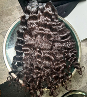 Extensions de cheveux humains bruts vague indienne bouclés cambodgiens naturels ondulés vietnamiens birmans bouclés paquets de cheveux bruts vente en gros