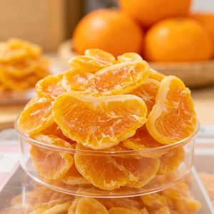 Rodajas de Naranja Mandarina Secas Orgánicas de Primera Calidad, Snack Preservado en Bolsa de 1 kg, Listo para Comer, <span class=keywords><strong>Ding</strong></span> <span class=keywords><strong>Li</strong></span>, 8 Meses de Duración - Product Image 1