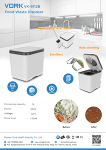 <strong>2025</strong> Top Quality New <strong>Food</strong> <strong>Waste</strong> Disposal Smart Compost Machine Turn <strong>Food</strong> Garbage to Organic Fertilizer