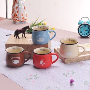 Ceramic <b>Mug</b> With Logo Printing Colorful Mini Cups For Coffee Tea Gift - Product Image 4