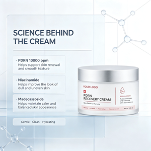 Crema PDRN 100g, Crema Facial Nutritiva con Niacinamida y Madecassoside, Producto Hidratante para el Cuidado de la Piel, OEM - Product Image 2