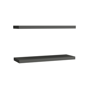 Ecco 31.5 Inch Wide Floating Shelves Set Of 2 <b>Wall</b> Decor Storage <b>Book</b> Shelves For Bedroom Bathroom - Product Image 2