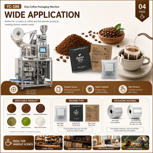 Machine d'emballage automatique pour sachets <span class=keywords><strong>de</strong></span> café <span class=keywords><strong>à</strong></span> oreilles suspendues avec remplissage et scellage ultrasonique - Product Image 1