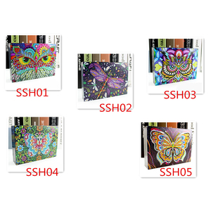 Animal Series Ring Earrings Bracelet Jewelry Decoration Box Diy Diamond Painting Plastic OPP Bags Digital Printing TA Modern