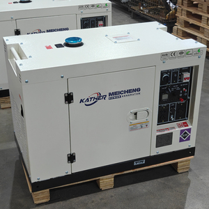 Generadores Diésel KATHER 50/60Hz Súper Silenciosos de 10KW, Generador Diésel de Arranque Eléctrico/Automático, Gerador de Energía con Certificación CE - Product Image 1