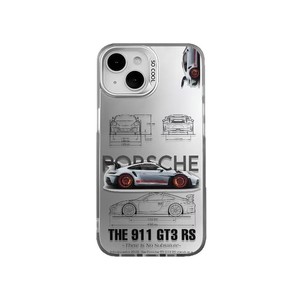 Coque de <span class=keywords><strong>téléphone</strong></span> antichoc en acrylique souple et rigide deux-en-un, design voiture de sport, pour 15 et 17 Pro/16 Pro Max/14 Pro - Product Image 5