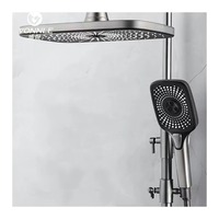 Usine de haute qualité conçu mural salle de bain douche Dragon robinet avec bouton réglable sous pression salle de bain ensembles de douche