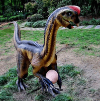 Robot dinosaure en plein air modèle de dinosaure Animatronic à vendre