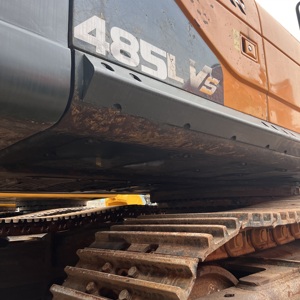 รถขุดไฮดรอลิกฮุนได R485LVS มือสอง ขนาด 48.5 ตัน สำหรับงานก่อสร้างหนัก ปั๊มไฮดรอลิกและเครื่องยนต์คัมมินส์ของแท้จากเกาหลี สภาพดีเยี่ยม - Product Image 6
