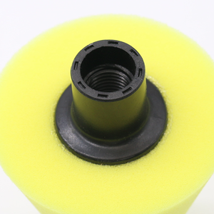 PMS 80mm Car Wheel Polishing Care Center Mesh Steel Ring <strong>Small</strong> Area Polishing Disc <strong>Cone</strong> Detail Waxing Sponge Wheel - Product Image 6