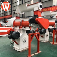 Machine à granulés d'aliments pour petits animaux Strongwin, meilleur prix, manuelle, SZLH250, pour la fabrication de granulés d'aliments pour lapins, état neuf