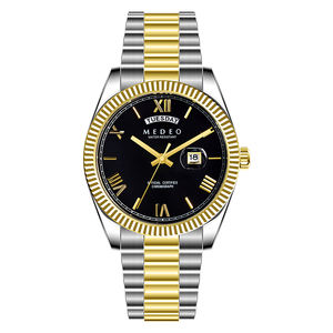 高品質メンズウォッチホリデーギフトウォッチ日付防水ステンレススチールファッションカジュアルメンズクォーツ時計 - Product Image 1