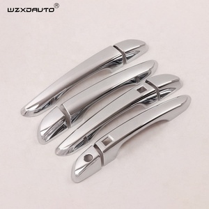 Cubierta Decorativa para Manija de Puerta Exterior, ABS Cromado, para Accesorios WZXD 2018 2019 - Product Image 3