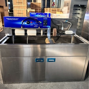 Nueva Versión Mejorada de Lavadora de Calzado Comercial con Cepillos en Venta - Product Image 4