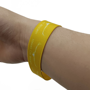 Bracelets élastiques promotionnels <span class=keywords><strong>de</strong></span> nouvelle conception, bracelets en tissu RFID avec logo personnalisé, pas encore d'<span class=keywords><strong>avis</strong></span> - Product Image 5