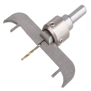 Kit di attrezzi per punte da trapano per la lavorazione del legno con lame per fresa ad anello per bracciale in legno per realizzare anelli e gioielli in legno personalizzati fai da te - Product Image 1