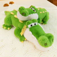 Juguete de Peluche Creativo de Cocodrilo de Dibujos Animados, Almohada Larga de Peluche para Dormir en Casa, Regalo Unisex para Niños