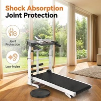 Caminadora Plegable para Uso Doméstico, Absorción de Impactos, 150 kg, Económica, para Caminar, Hacer Ejercicio y Correr