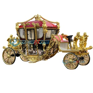 Chariot de chevaux électrique 2026, modèle 2026, très demandé, pour marathon, tourisme, événements royaux, mariages et transport spécial - Product Image 1