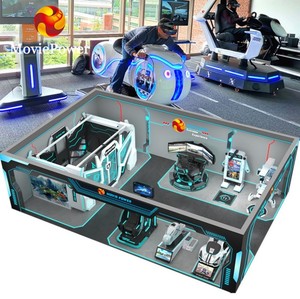 MoviePower Machine de Réalité Virtuelle pour Aire de Jeux Enfants, Équipement de Divertissement Thématique Intérieur pour Centre Commercial, Machine d'Arcade <span class=keywords><strong>Jeu</strong></span> VR 9D - Product Image 3