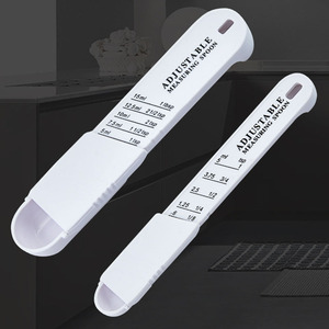 Ensemble <span class=keywords><strong>de</strong></span> 2 cuillères doseuses écologiques <span class=keywords><strong>en</strong></span> plastique pour la cuisine, design plat, pour assaisonnements, <span class=keywords><strong>sucre</strong></span> et épices - Product Image 4