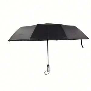 High Quality Promotional Umbrella with logo Sun Uv Polyester Nylon Automatic Advertising Portable 3 <b>Fold</b> Umbrellas for the Rain - Product Image 1