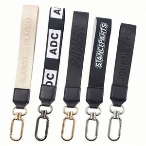 Hot Selling Embroidered Pendant Key Chain Wholesale Fashion Jean Accessories Keyring Charm Keychain Short Strap <b>Lanyard</b> - Product Image 4