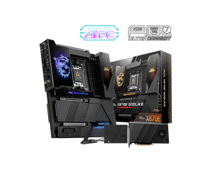 Carte mère de jeu M SI MEG X870E GODLIKE AM5 Ryzen 9000X3D DDR5 9000+ PCIe 5.0 USB4 Dynamic Dashboard III - Product Image 2